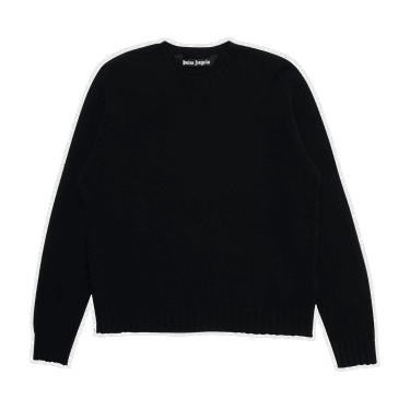 Sweater Palm Angels Rec Logo Sweater Sort | PMHE027C99KNI0011001, 0