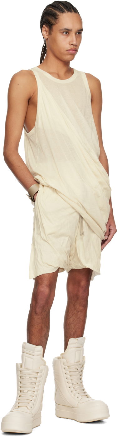 Shorts Rick Owens Rick Owens Hollywood DBL Long Boxers Shorts Beige | RR01E5304 UCDB, 3