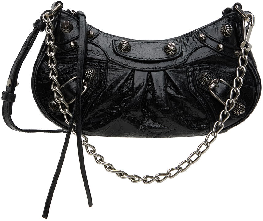 Skuldertaske Balenciaga Mini 'Le Cagole' Bag Sort | 695814 1VG9Y, 0