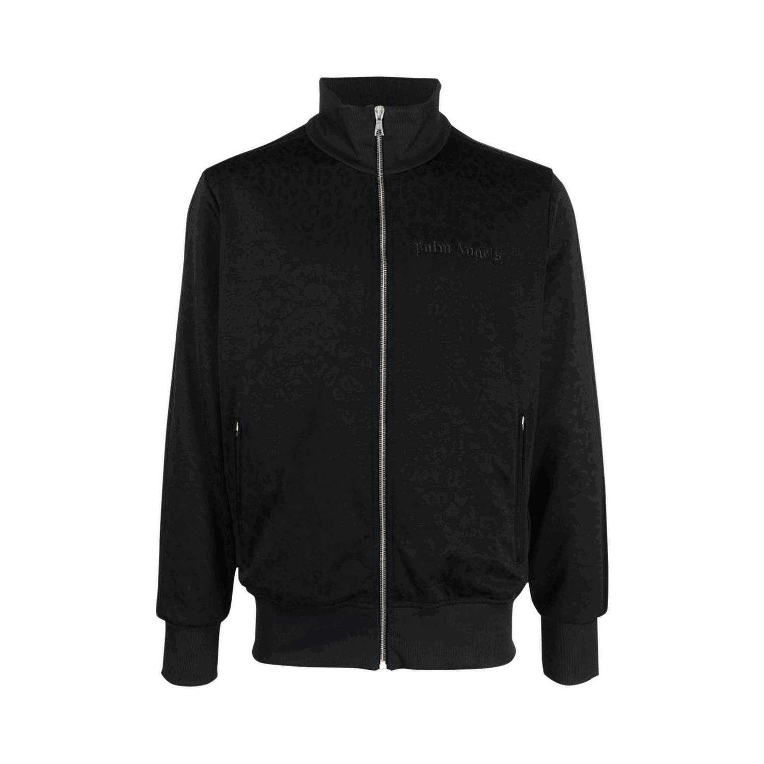 Sweatshirt Palm Angels Tuxedo Leopard Track Jacket Sort | PMBD001F22FAB0091001, 0