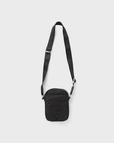 Håndtaske AMI Paris PETIT SAC CROSSBODY POCKET DE COEUR Sort | ULL011.AW0021-001, 0