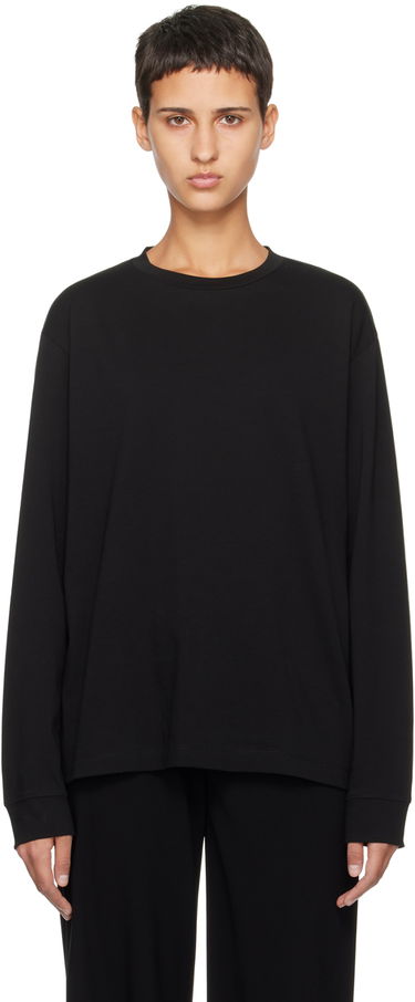 T-shirt The Row Ciles Long Sleeve T-Shirt Sort | 6891-K220, 0