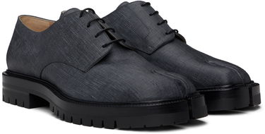 Tøj Maison Margiela Maison Margiela Tabi County Lace-Up Derbys Sort | S57WQ0188 P8157, 3