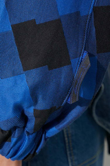 Bomberjakke ADER ERROR Tenit Checkered Jacket Blå | BMADFWJK1001, 6