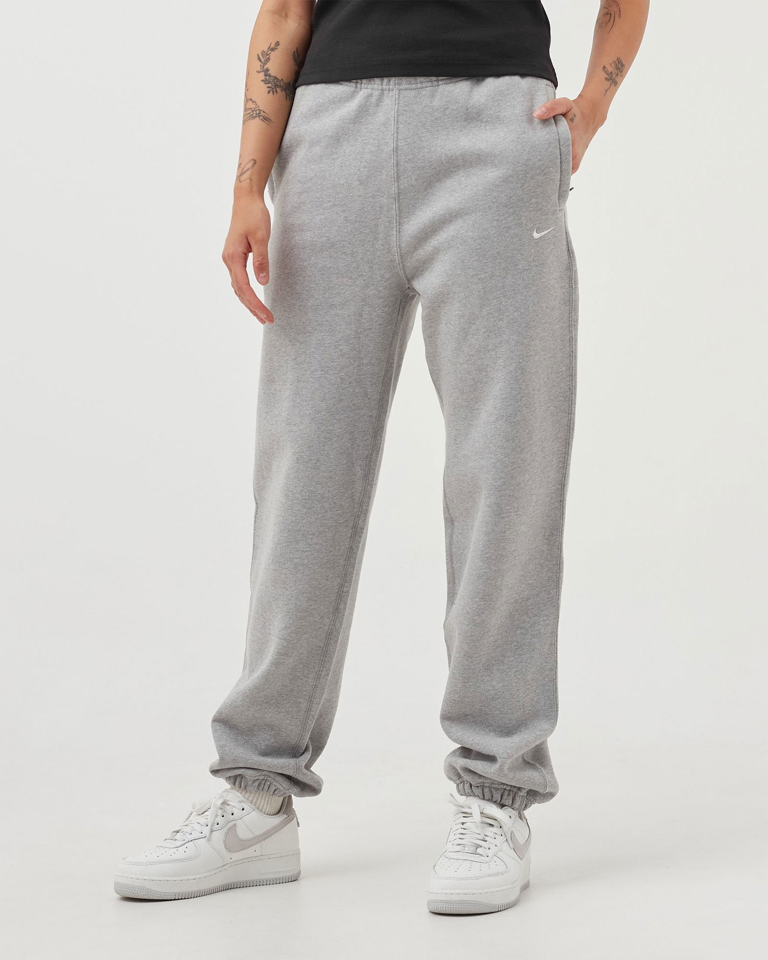 Joggingbukser Nike NRG Solo Swoosh Fleece Pants Grå | 194957051816, 1