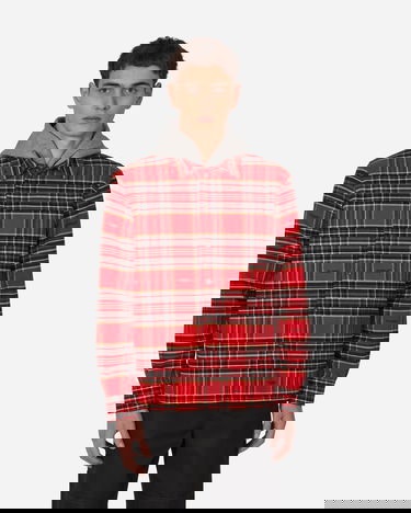 Skjorte Off-White Flannel Skate Shirt Red Rød | OMGA227S23FAB001 2510, 0