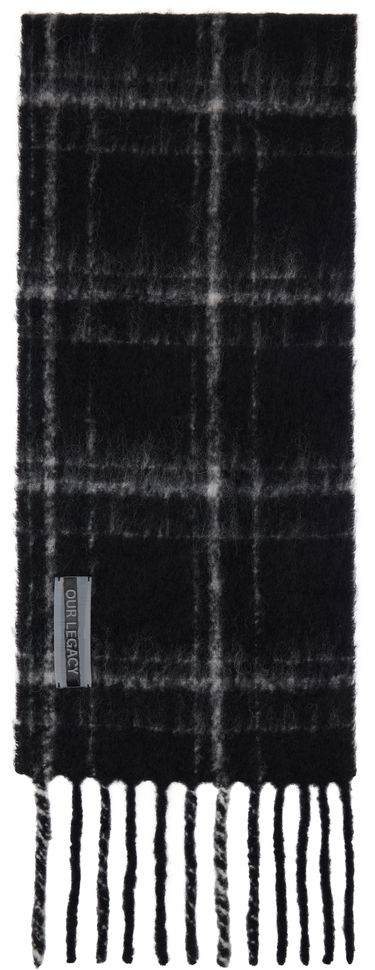 Tørklæde OUR LEGACY Estate Scarf with Fringe Sort | A4248EBF, 0