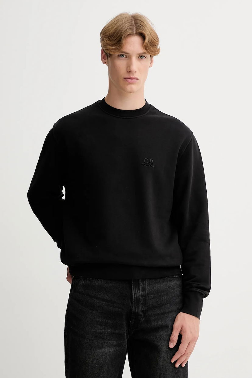 Sweatshirt C.P. Company C.P. Company Crewneck Sweatshirt Sort | RFCMSS718B006372G