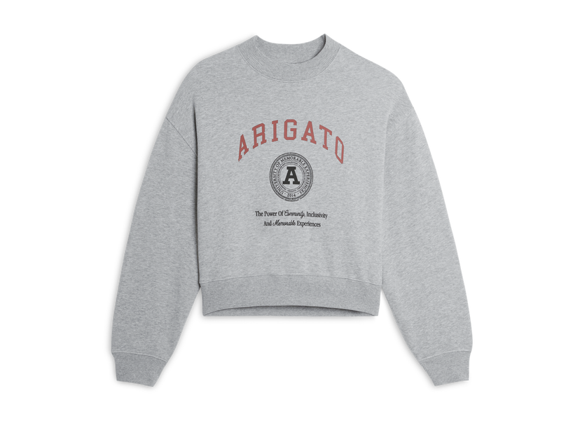 Sweatshirt AXEL ARIGATO University Sweatshirt Grå | A2314002