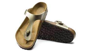 Sneakers og sko Birkenstock Gizeh BS Gold Narrow Fit W Metalisk | 1016109, 4