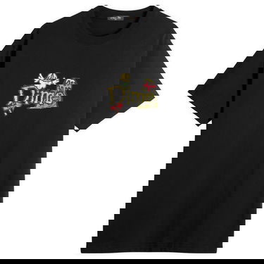 T-shirt Dime Classic Fuzzy Graphic T-Shirt, Size Large Sort | DIMESU2550-BLK, 0