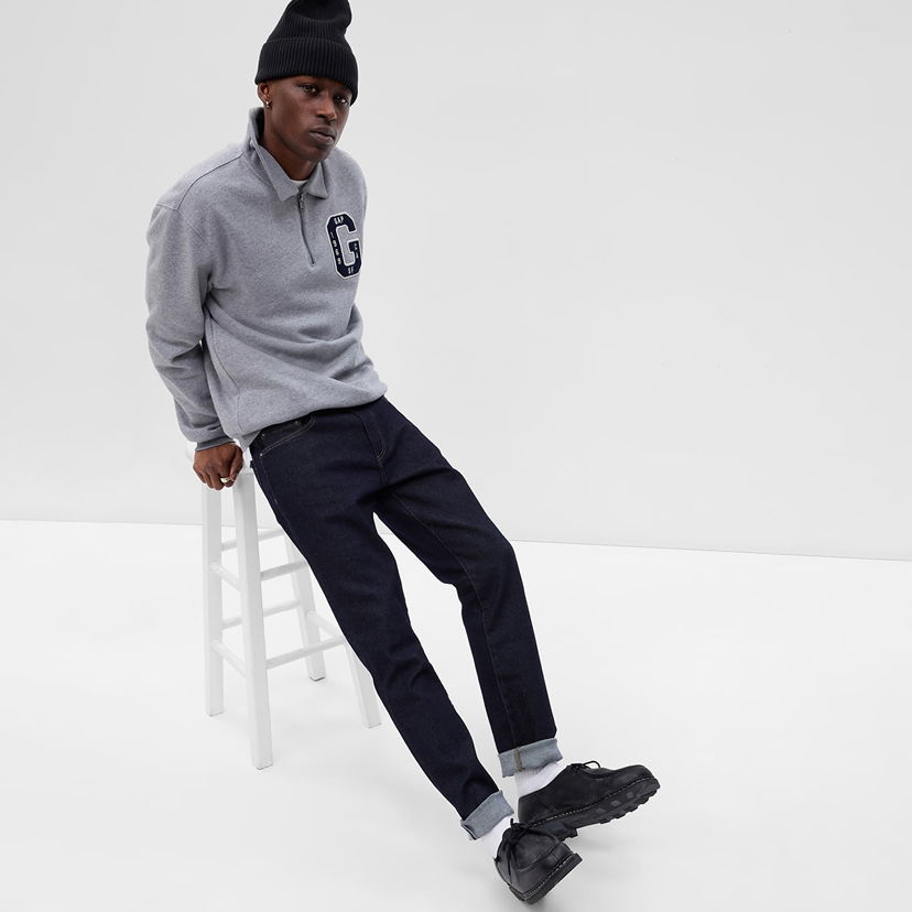 Jeans GAP Denim Pants Skinny Resin Rinse 063 Sort | 819578-00