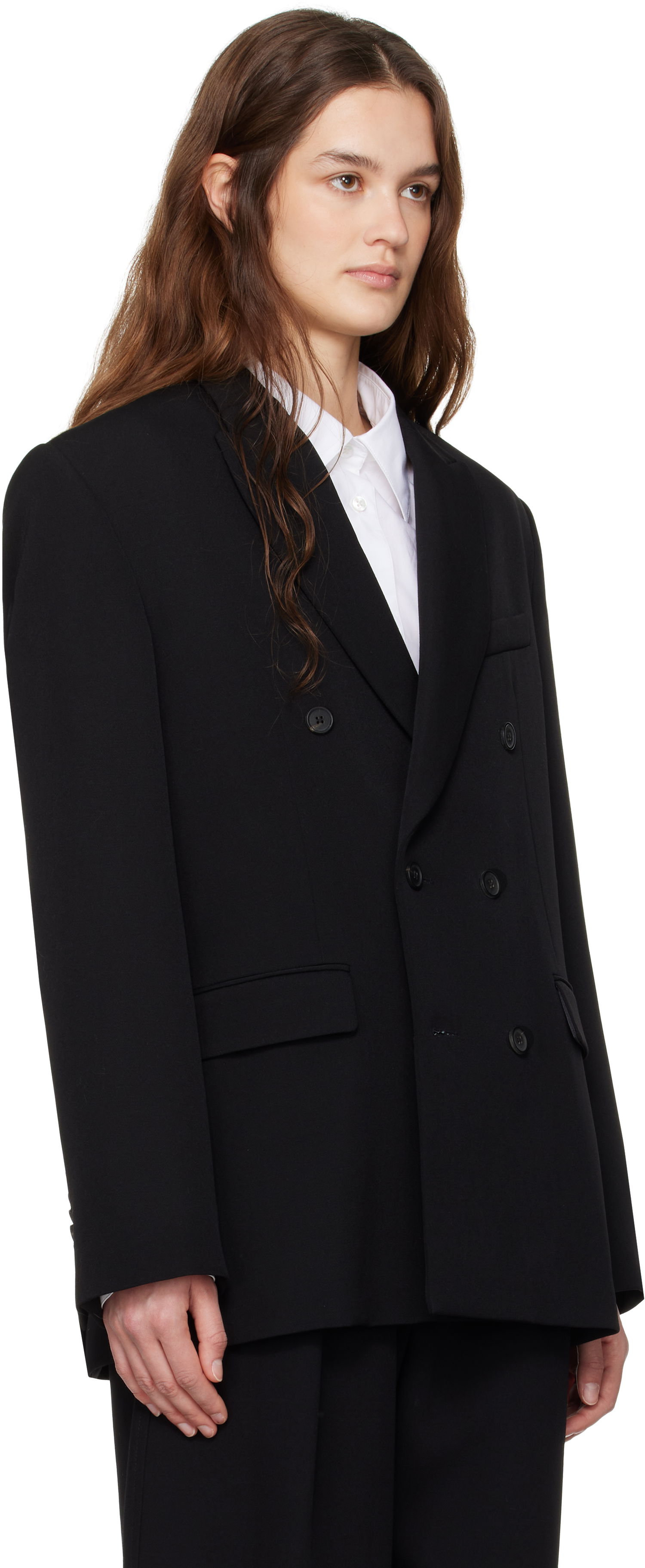 Tøj og tilbehør WARDROBE.NYC Double Breasted Blazer Brun | W4007PC, 1