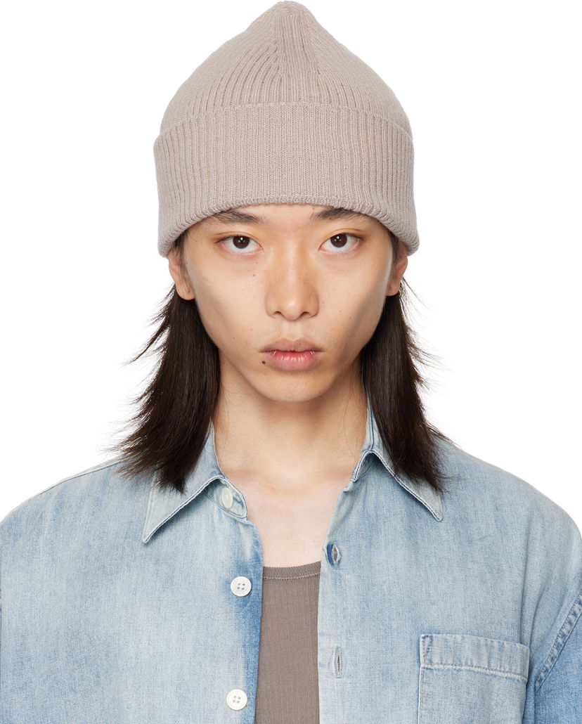 Beanie OUR LEGACY Our Legacy Knit Beanie Beige | A4258KW