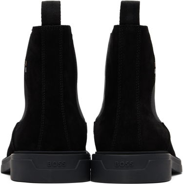 Tøj BOSS Suede Chelsea Boots Sort | 50552528, 2