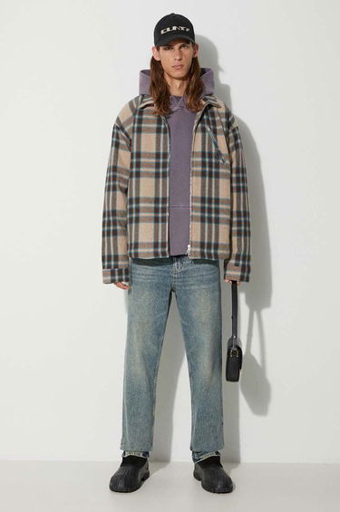 Bomberjakke Represent Clo Heavy Zip Shirt Jacket Brun | MO2001.73, 0