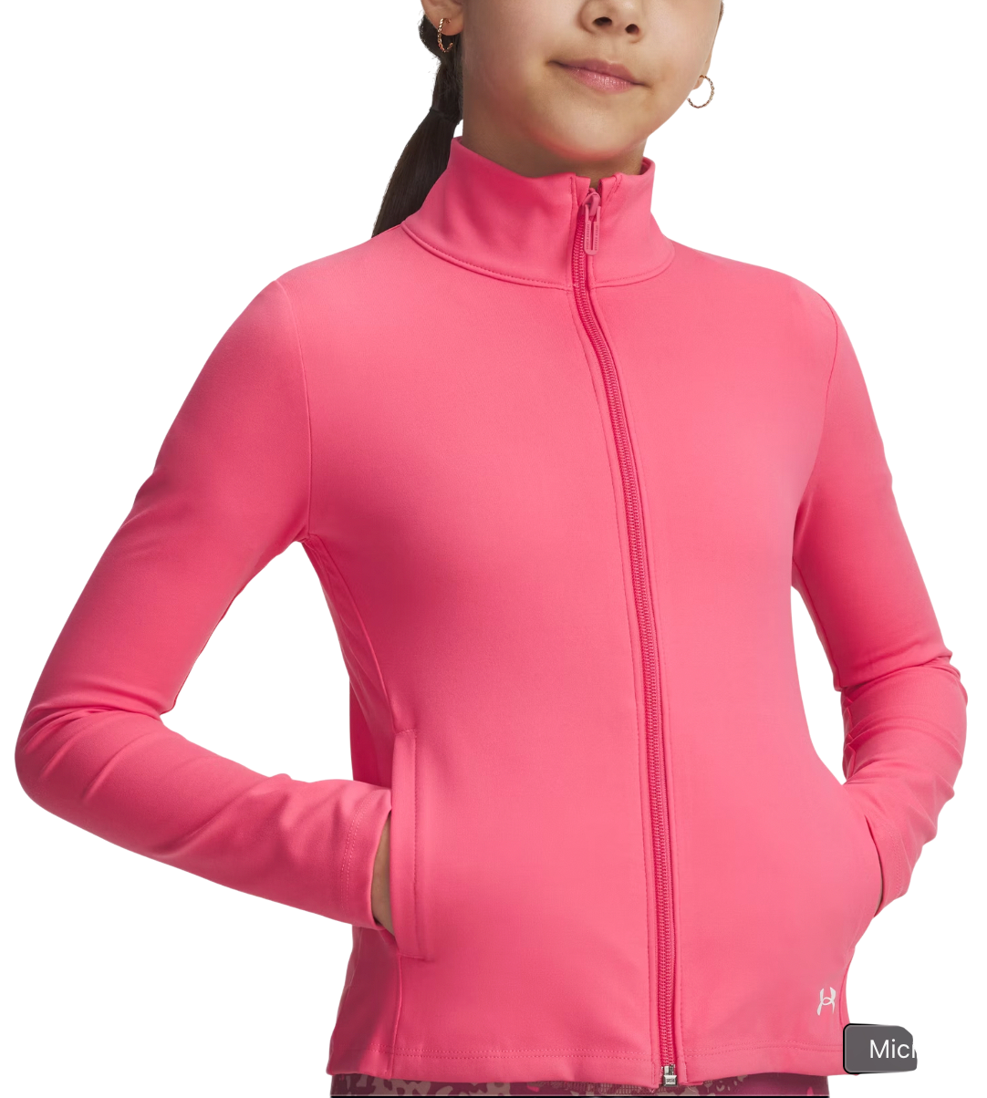 Jakke Under Armour Motion Full-Zip Jacket Lyserød | 1386025-672, 0