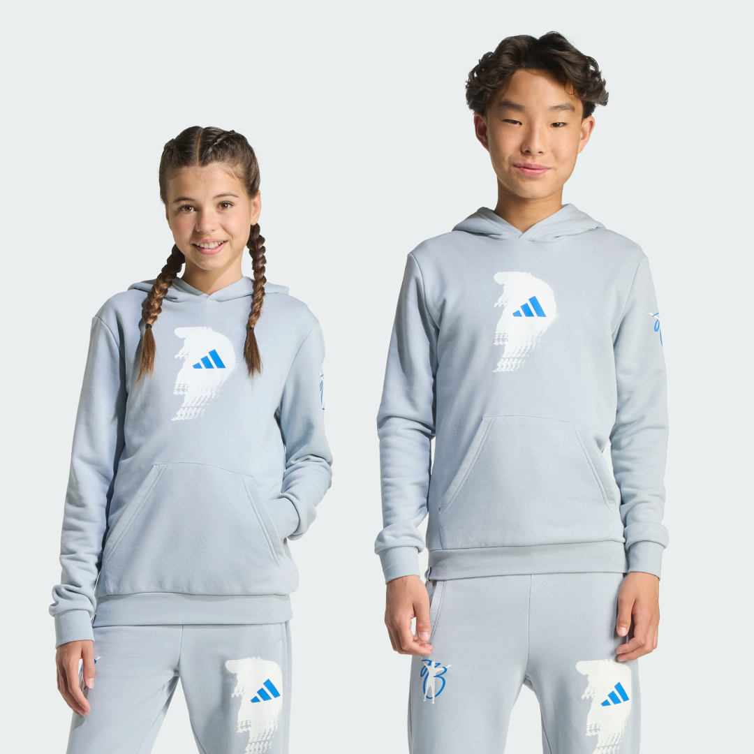 Sweatshirt adidas Performance Kids' Jude Bellingham Hoodie Blå | JX3965, 0