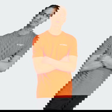 T-shirt adidas Performance Terrex Graphic MTN 2.0 Tee Orange | IL5067, 0