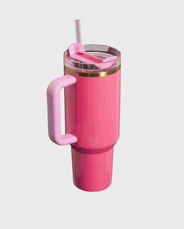 Drikkeflaske Stanley The Quencher H2.O FlowState™ Tumbler 40 oz Lyserød | 10-10824-943, 3
