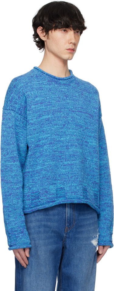 Sweater JW Anderson JW Anderson Space Dye Jumper Blå | KW1350-YN0409-825, 2