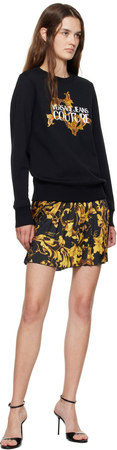 Sweatshirt Versace Couture Screen-Printed Sweatshirt Sort | E79HAIE06_ECF00E, 3