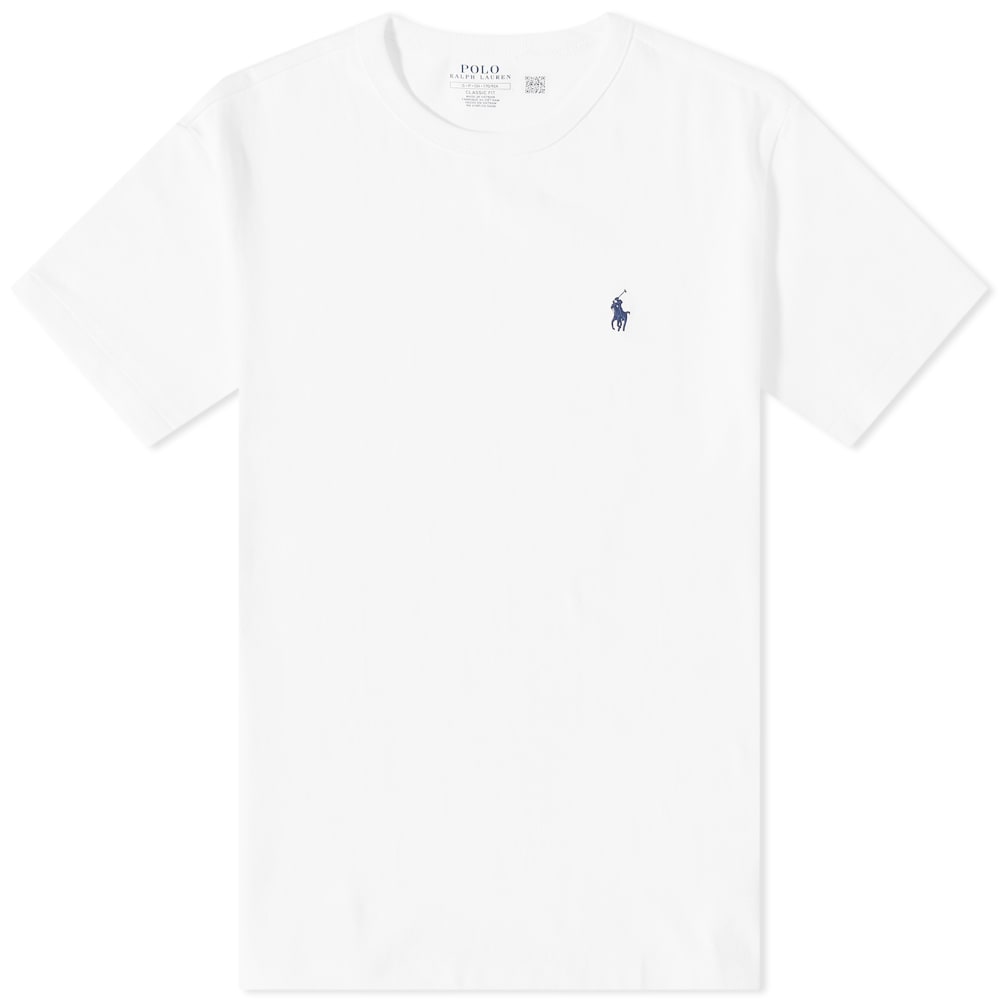 T-shirt Polo by Ralph Lauren Heavyweight Tee Hvid | 710811284002, 0