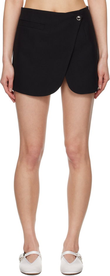 Nederdel Coperni Coperni Tailored Wrap Miniskirt Sort | COPJ24F3004, 0