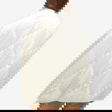 Puffer jakke JW Anderson Oversized Quilted Jacket Hvid | JK0374-PG1680-006, 3