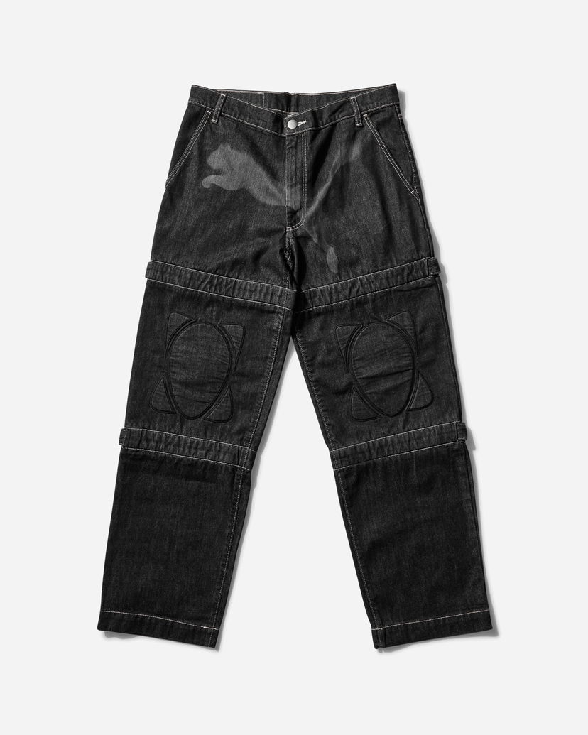 Cargo bukser Puma Knee Pad Pants Sort | 631006-01