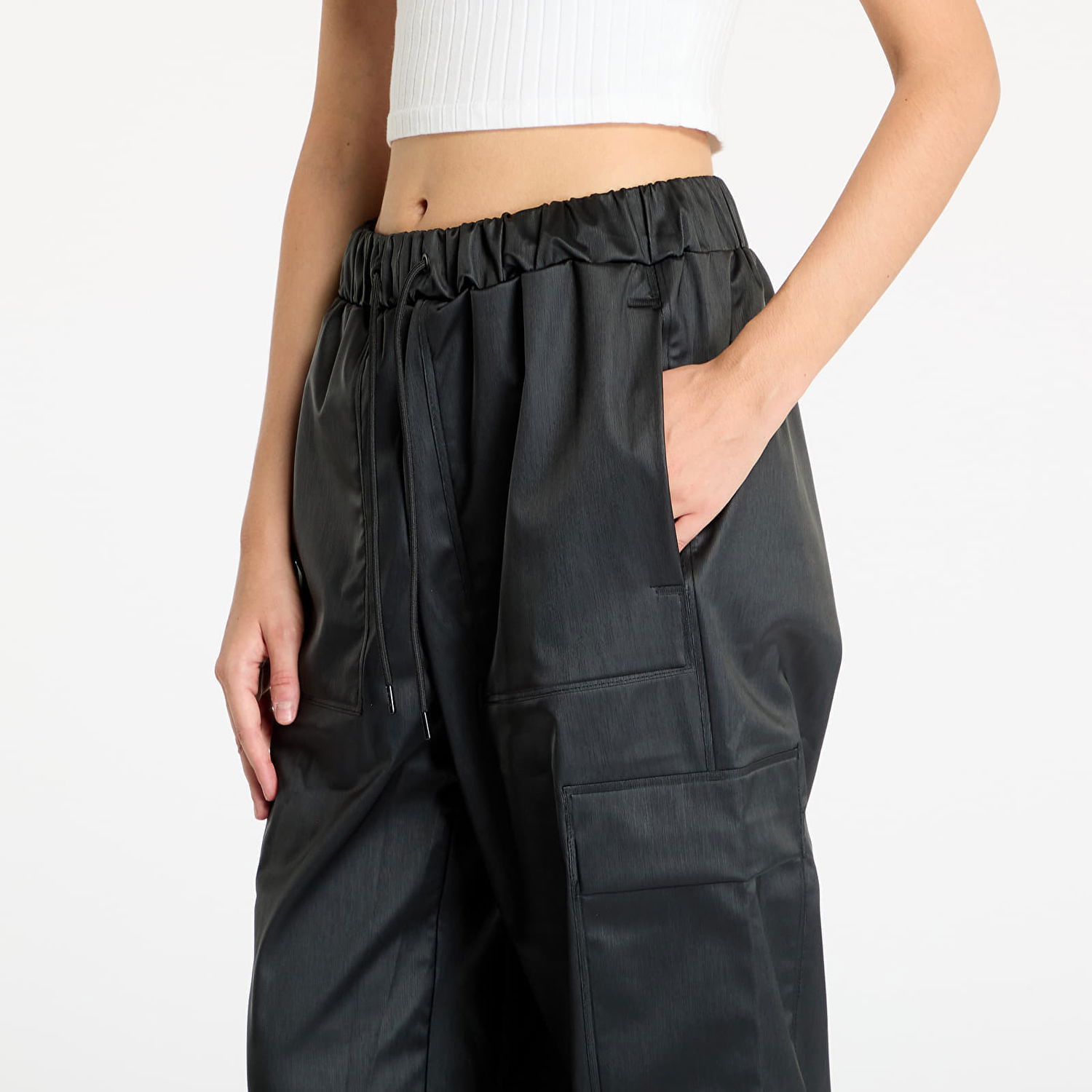 Bukser Rains Pants Cargo Rain Pants Wide W3 Sort | 18990 84 Black Grain, 1