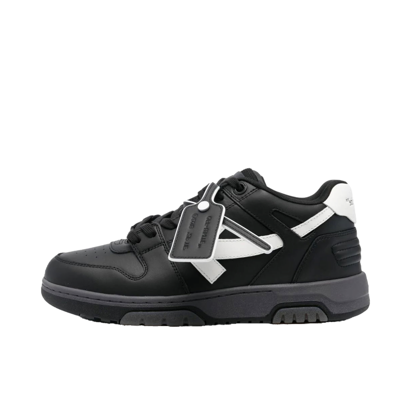 Sneakers og sko Off-White Out Of Office Calf Leather "Black White" Sort | OMIA189C99-LEA006-1001