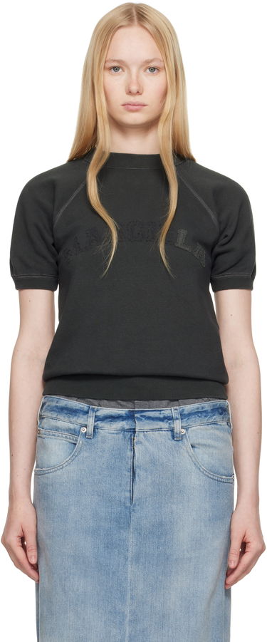 Sweater Maison Margiela Maison Margiela Short Sleeve Sweatshirt Grå | S51GU0136 M25016, 0