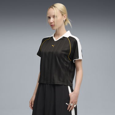 Jersey Puma T7 Relaxed Fit Soccer Jersey Sort | 632157_01, 0