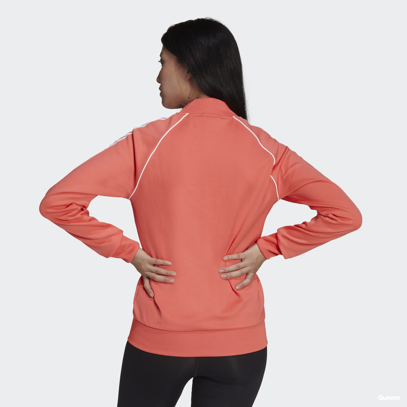 Vindjakke adidas Originals Primeblue SST Track Top Lyserød | HE9564, 1