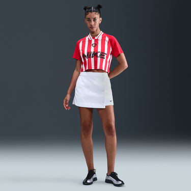 Crop top Nike Nike Sportswear Cropped Short Sleeve T-Shirt Rød | IM0326-657, 1