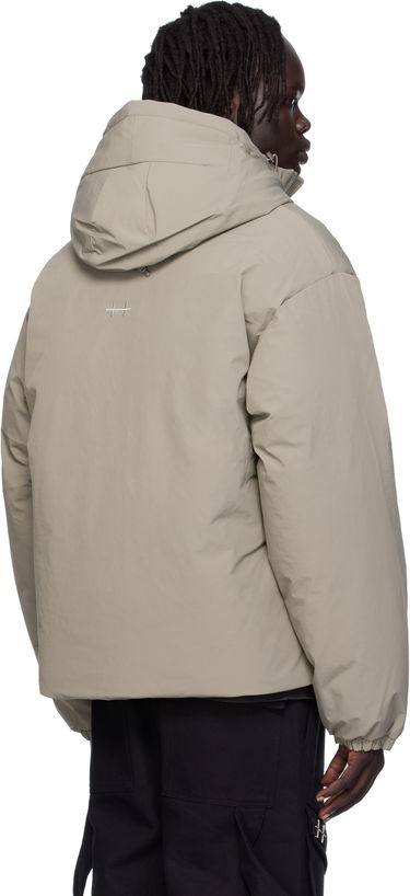 Puffer jakke HELIOT EMIL Velum Down Jacket Beige | AW25_M_02_093_DST19_CO, 2