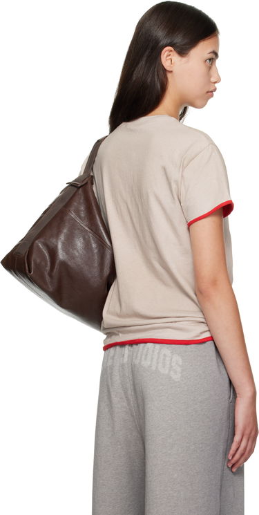 T-shirt Acne Studios Acne Studios Embossed Logo T-shirt Beige | AL0477-, 2