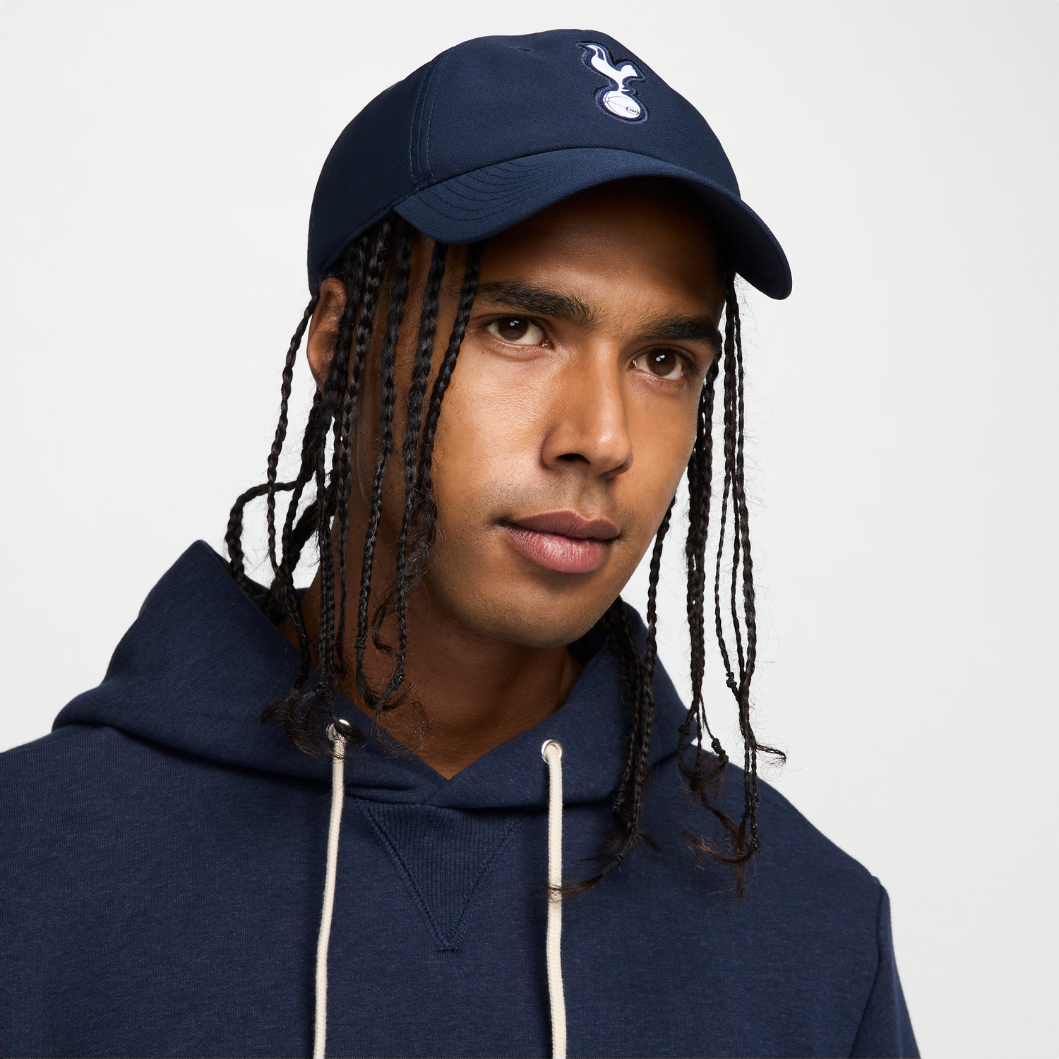 Kasket Nike Spurs Club Football Cap Mørkeblå | HQ6807-451, 0