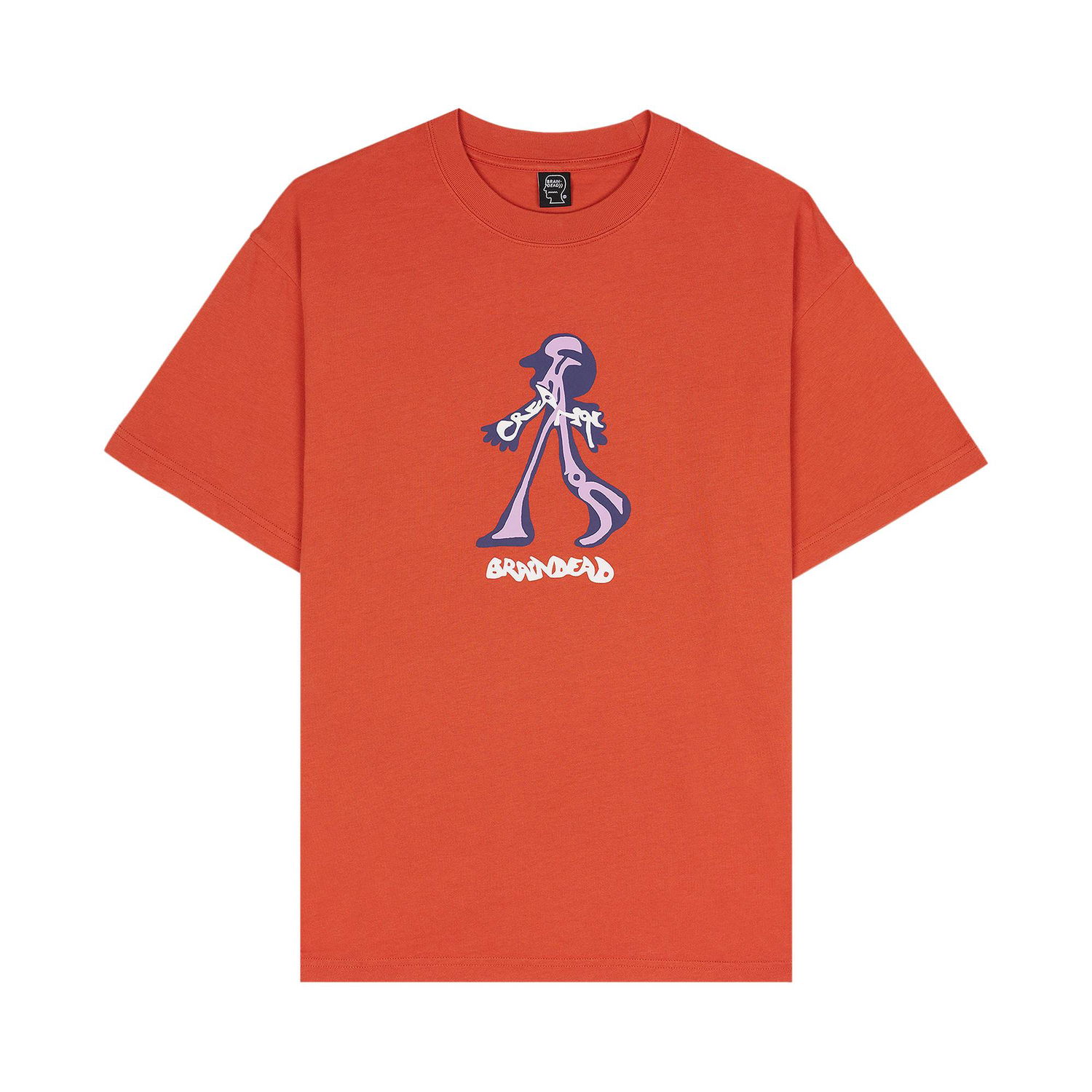T-shirt Brain Dead Creeper T-Shirt Orange | BDW22T00002562BR01, 1