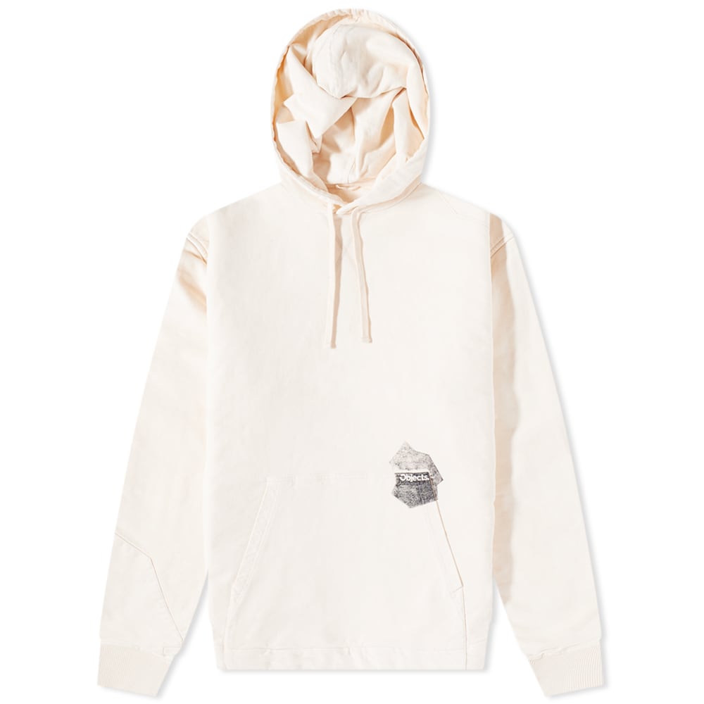 Sweatshirt Objects IV Life Moleskin Popover Hoodie Beige | OBJ-001-104-07-0422, 0