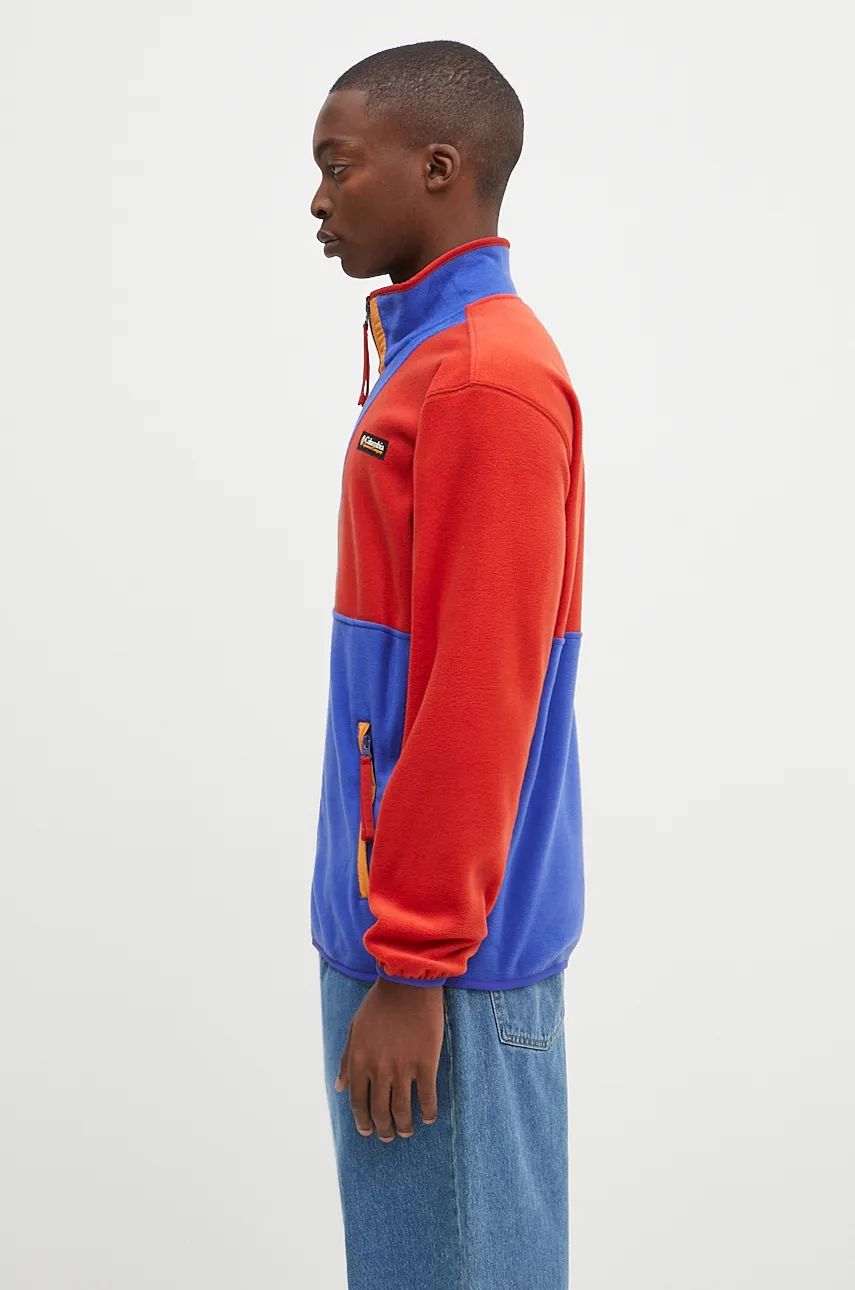 Sweater Columbia Backbowl II Full Zip Fleece Jacket Rød | 2090851, 1