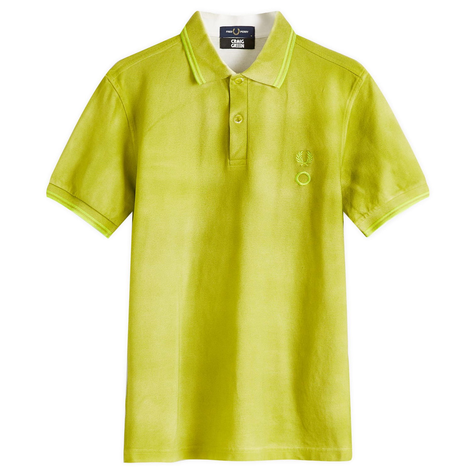 Polo skjorte Fred Perry Craig Green Tennis Polo Shirt, Size Large Grøn | SM9150-Z37, 0