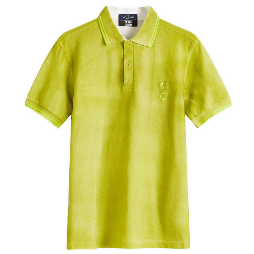 Polo skjorte Fred Perry Craig Green Tennis Polo Shirt, Size Large Grøn | SM9150-Z37