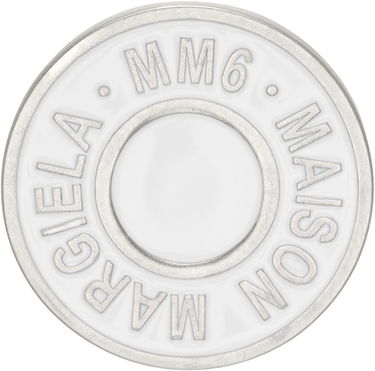 Stift Maison Margiela Round Logo Pin Metalisk | SM7VK0019 P7070, 0