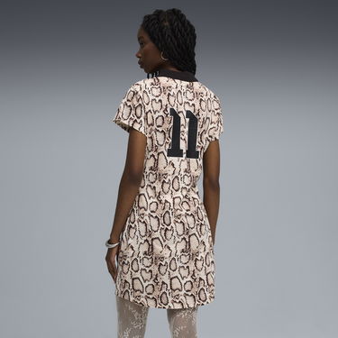 Kjole Puma A$AP ROCKY Snakeskin Print Short-Sleeve Polo Dress Flerfarvet | 633416_36, 3
