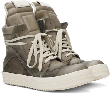 Sneakers og sko Rick Owens Rick Owens Hollywood Geobasket Grå | RR01E5894 LCT, 3