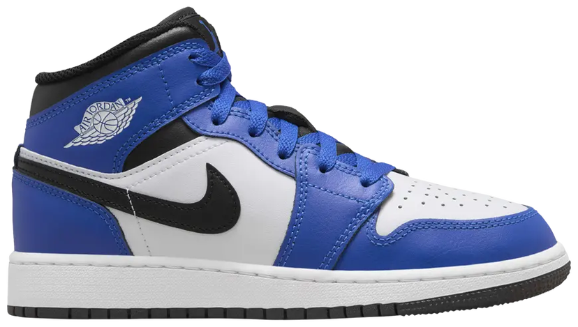 Sneakers og sko Jordan Air Jordan 1 Mid "Game Royal White Black" Blå | DQ8423-402