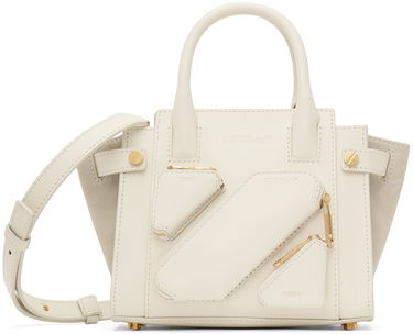 Håndtaske Off-White Off-White Small City Bag Hvid | OWNA207S23LEA0010400, 0