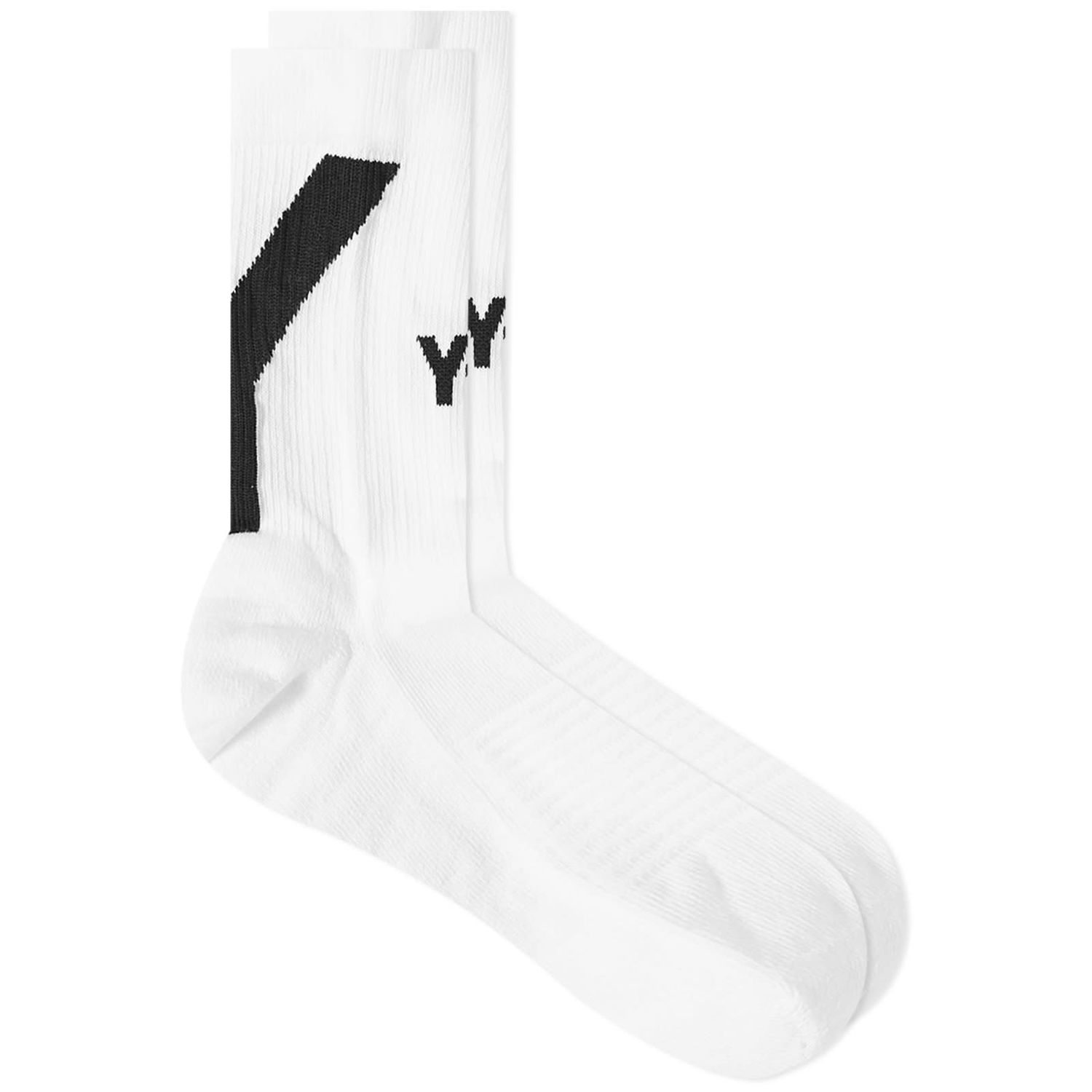 Sokker Y-3 Sock Hi Hvid | HZ4268, 0